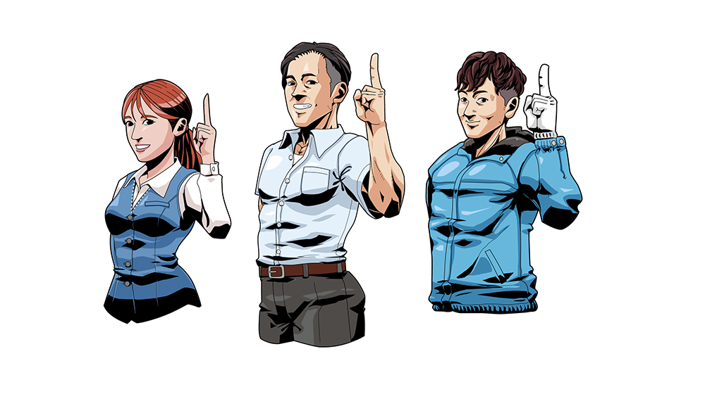 キャラクターデザイン制作